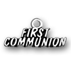 First Communion Charm - Sterling Silver