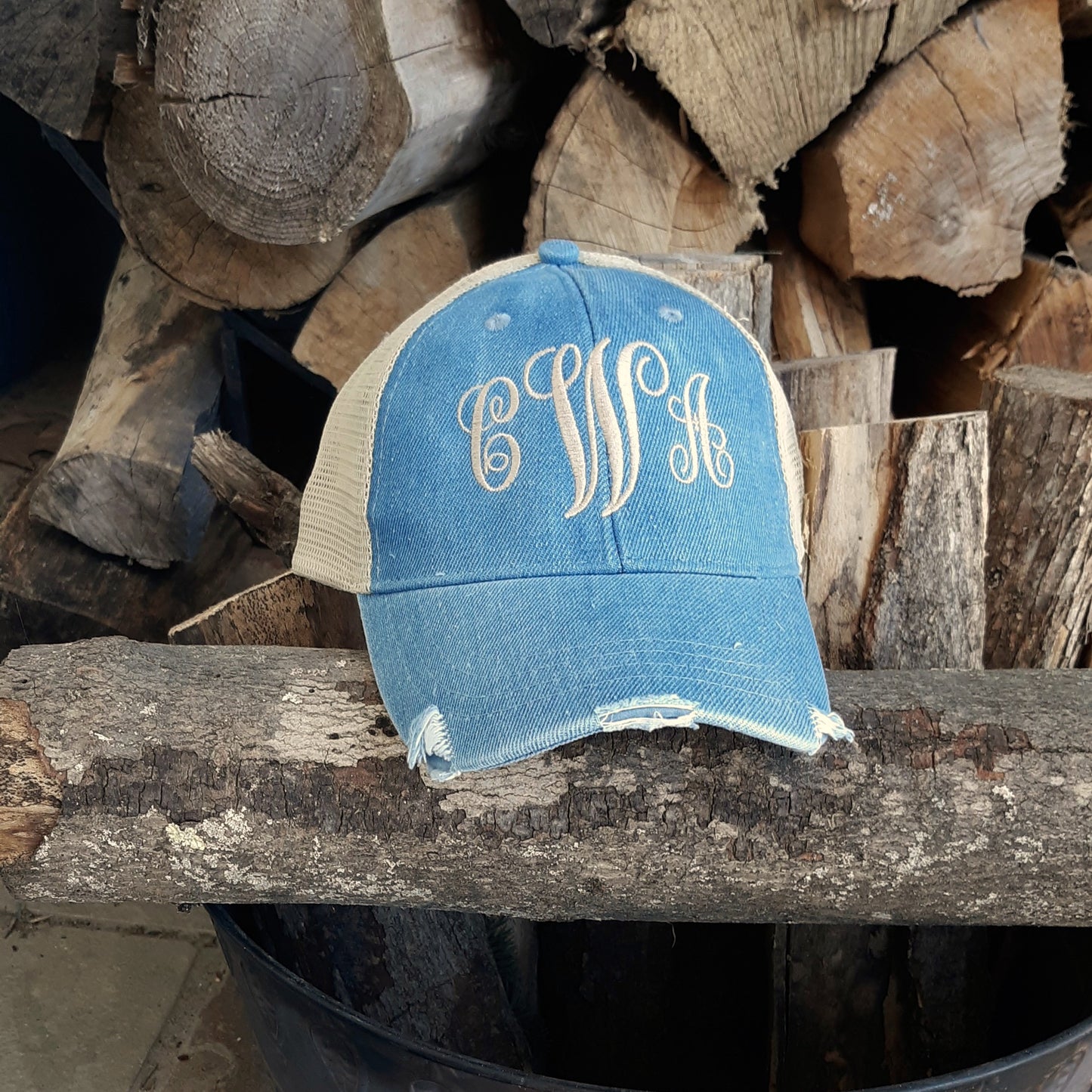 Monogrammed Trucker Hat