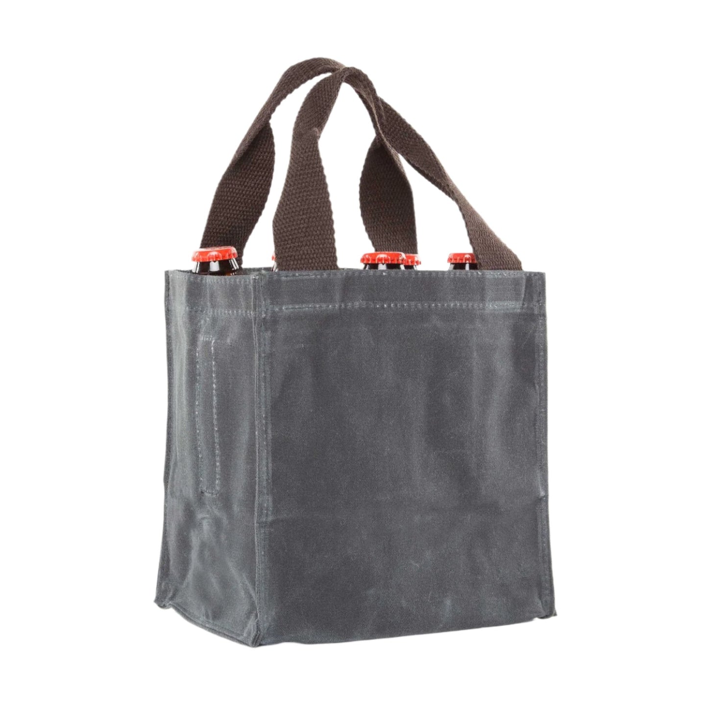 Waxed Canvas Beer Carrier