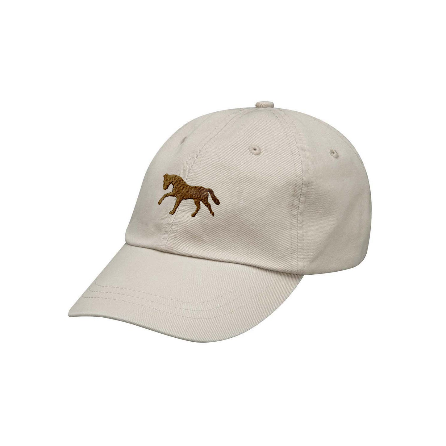 Custom Hat with Embroidered Horse Image
