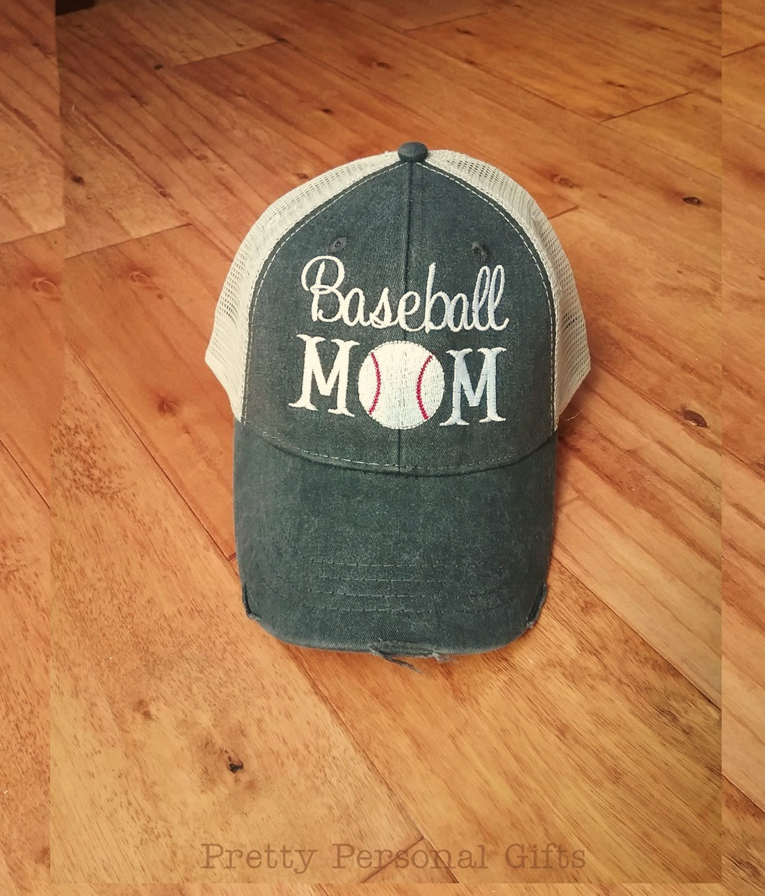 Baseball Mom Hat Custom Embroidered