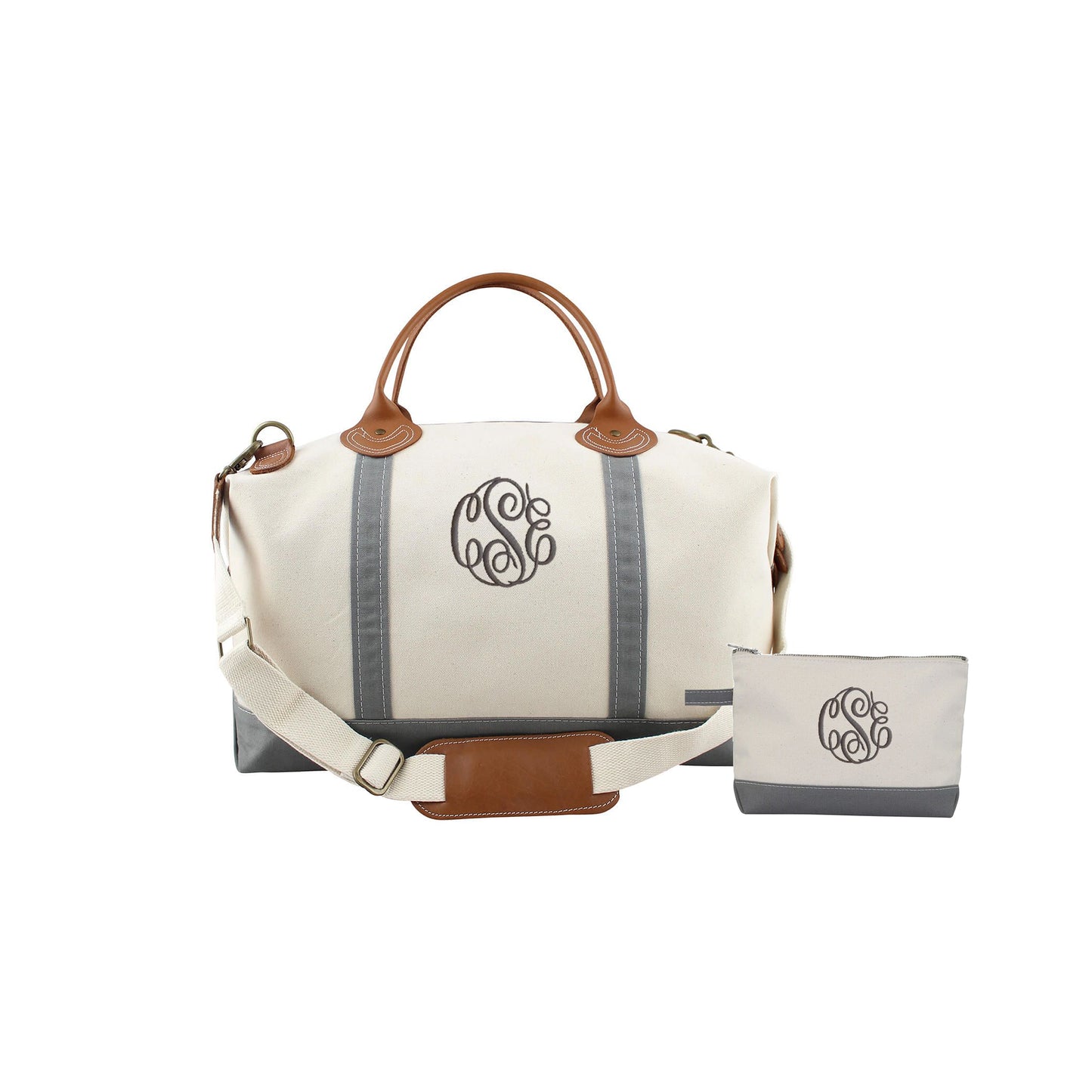 Monogrammed Makeup Bag, Cosmetic Bag with monogram