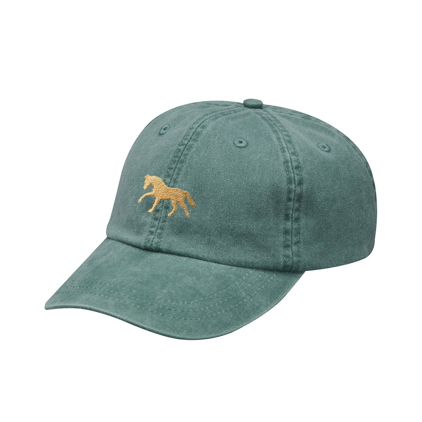 Custom Hat with Embroidered Horse Image