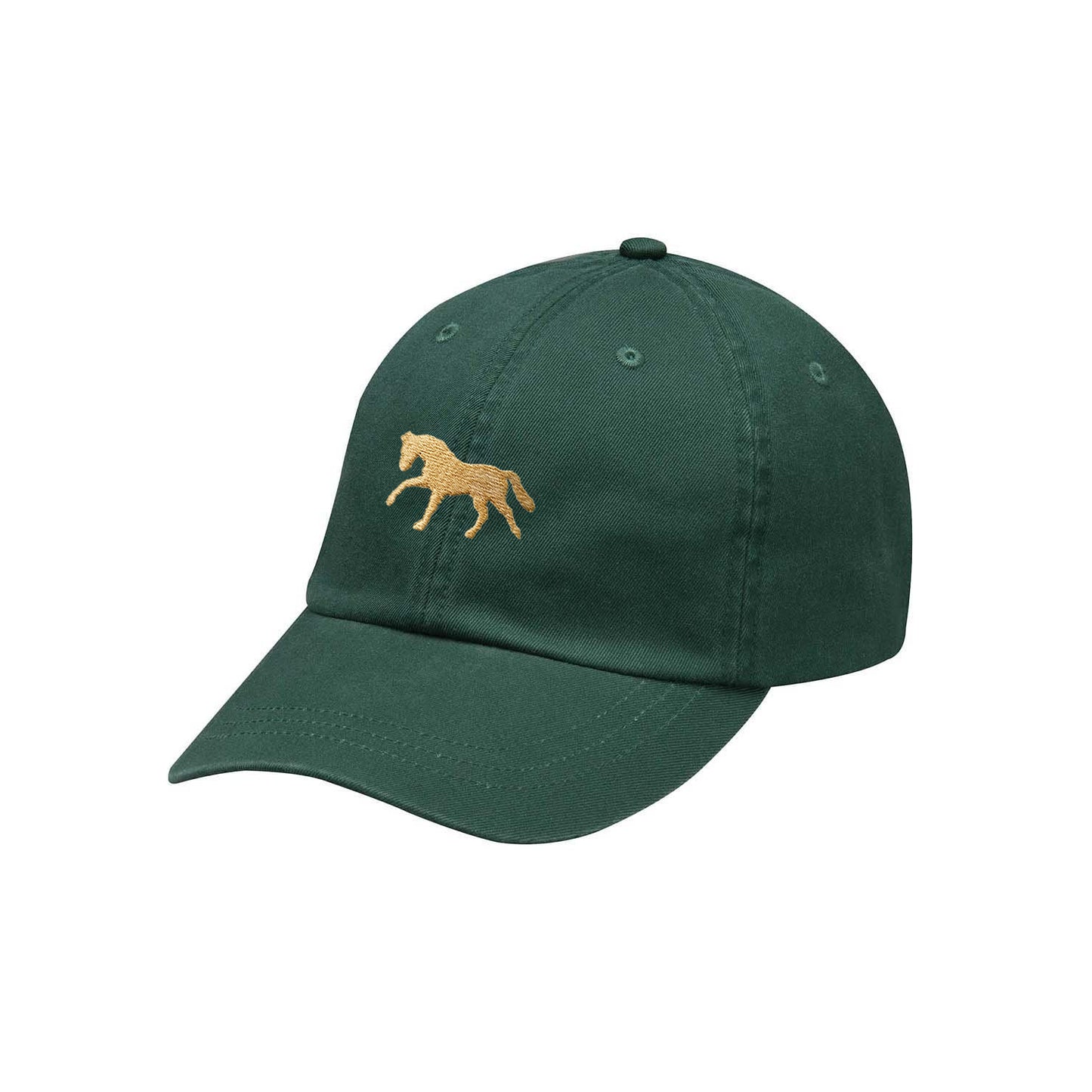 Custom Hat with Embroidered Horse Image