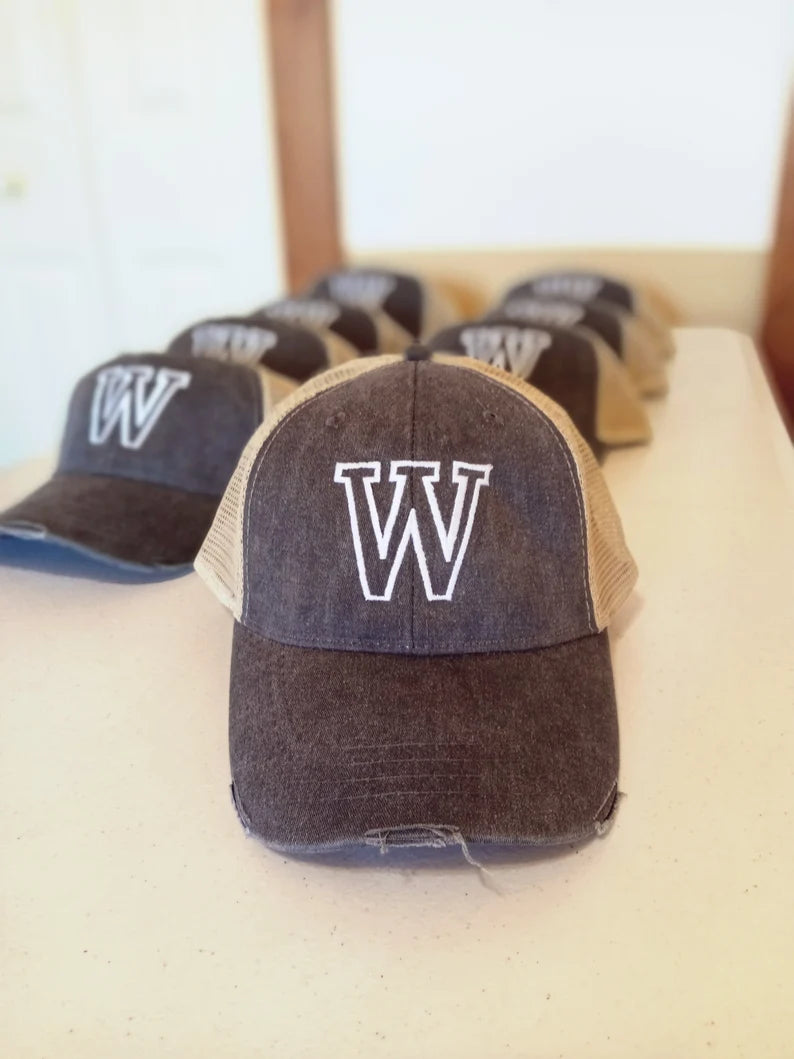 Personalized Baseball Trucker Hats