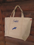 personalized horse tote