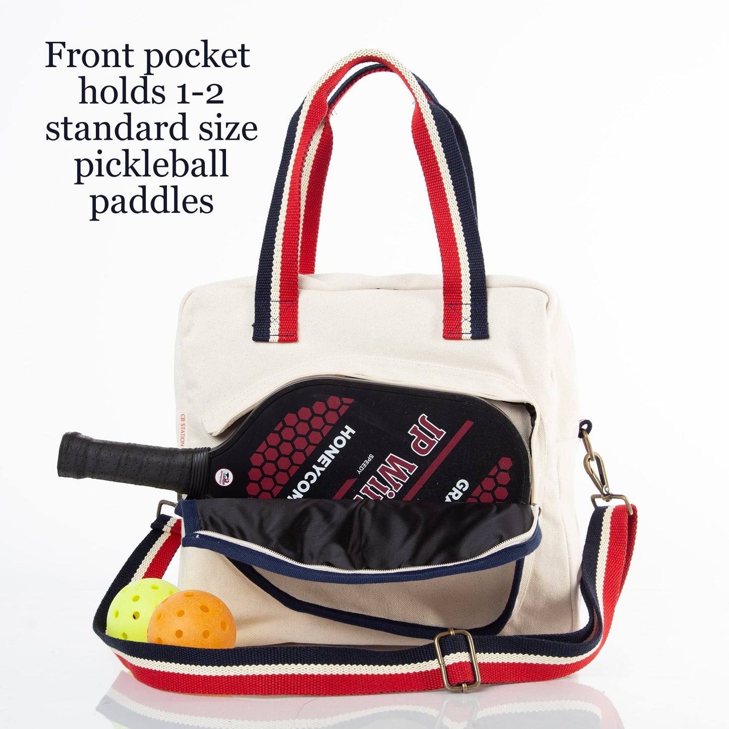 Pickleball Bag with Embroidered Monogram