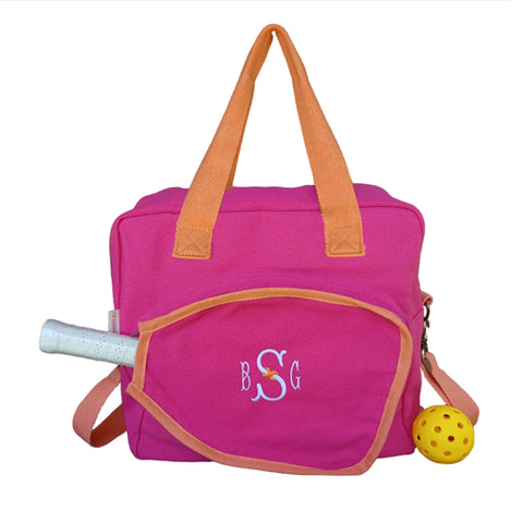 Pink Pickleball Bag Personalized
