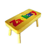 Wooden Name Puzzle Stool
