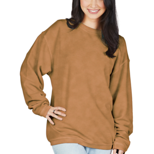 Oversized Corded Sweatshirt