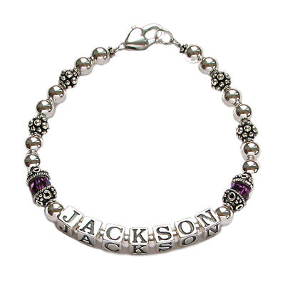 personalized name bracelet