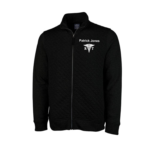 Men's Quilted Personalized Doctor or RN Jacket