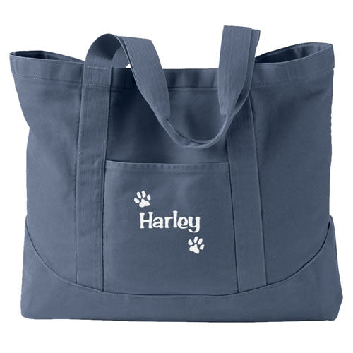 Tote Bag with Dog's name