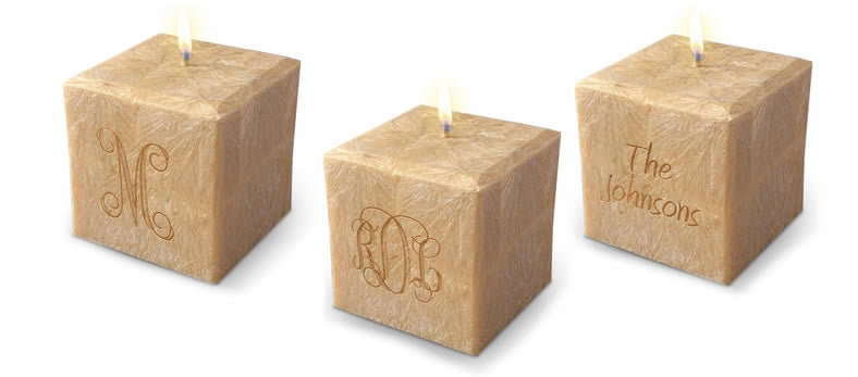 Personalized Candle