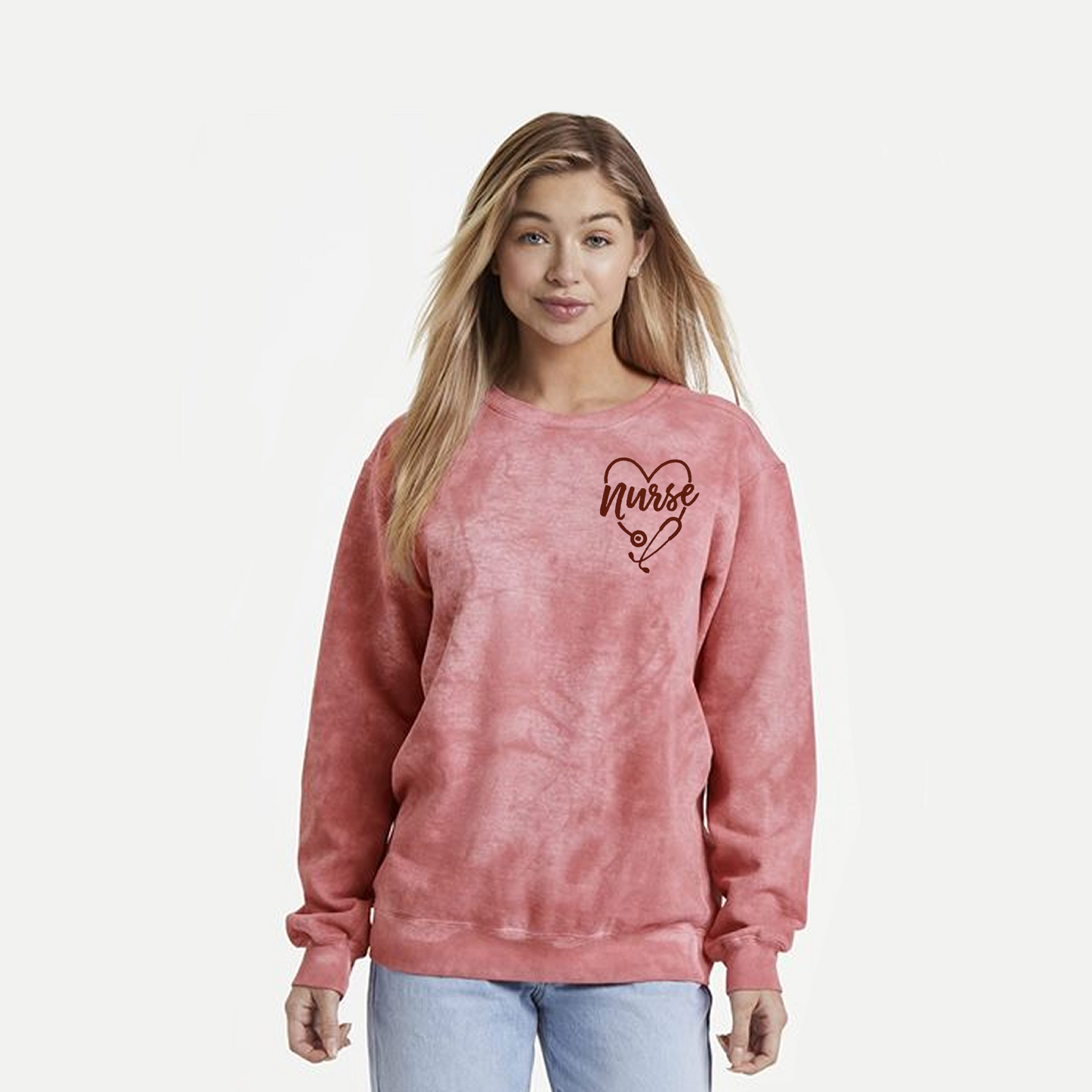 Nurse Color Blast Sweatshirt