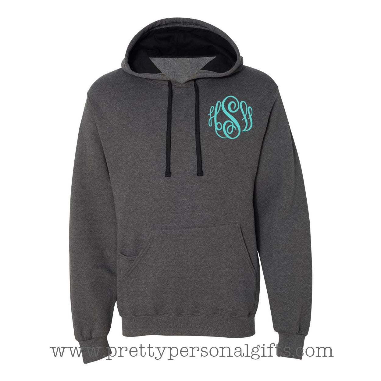 Monogram Hoodie Sweatshirt - 2 tone sweatshirt