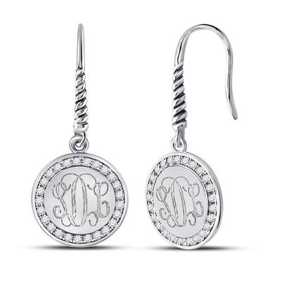 Sterling Silver Round Ear Wires