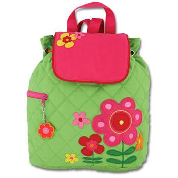 Personalized flower back pack