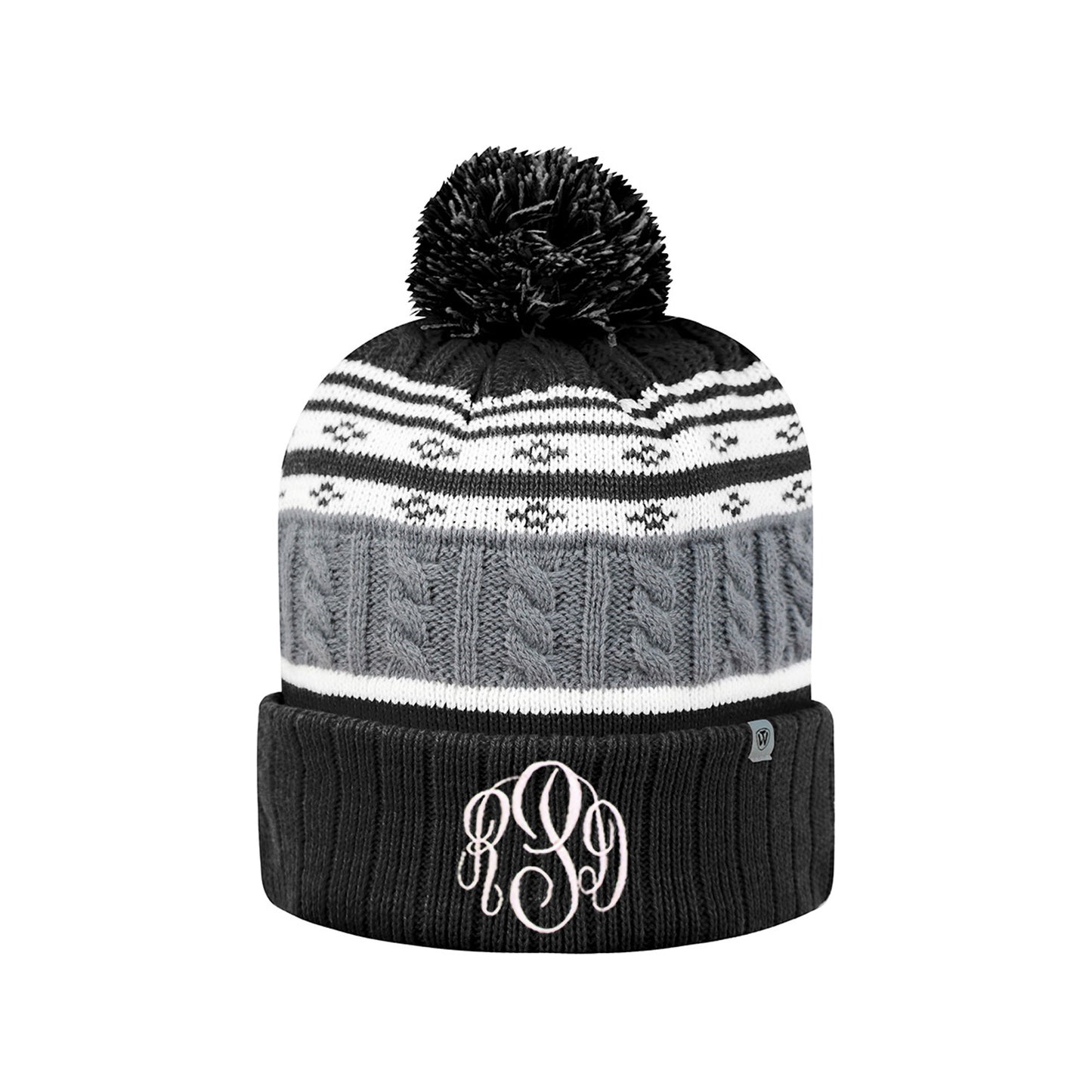 Knit Winter Hat Personalized