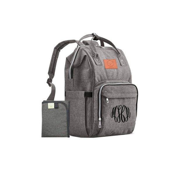 Monogram sales diaper backpack