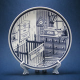 delft plate personalized for baby