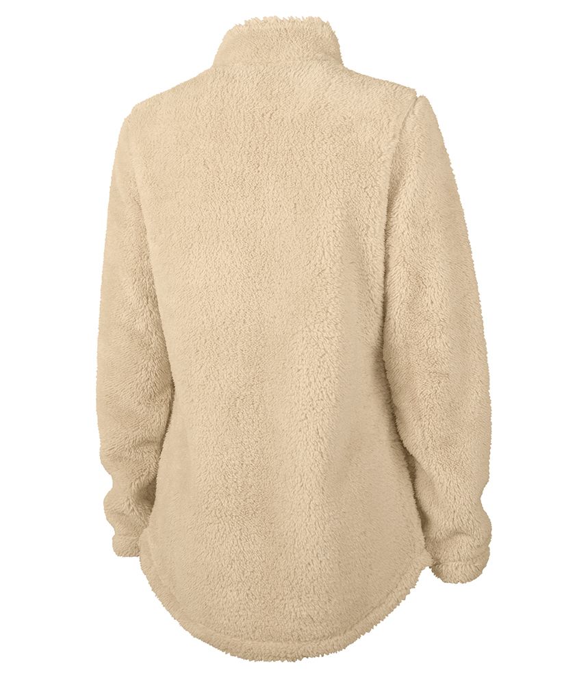 Monogrammed Sherpa Fleece Pull Over