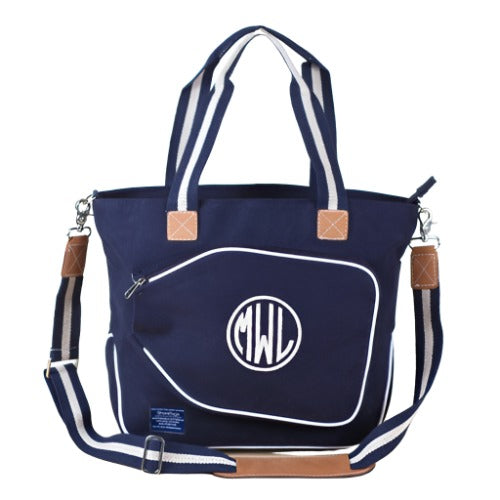 pickleball bag with monogram