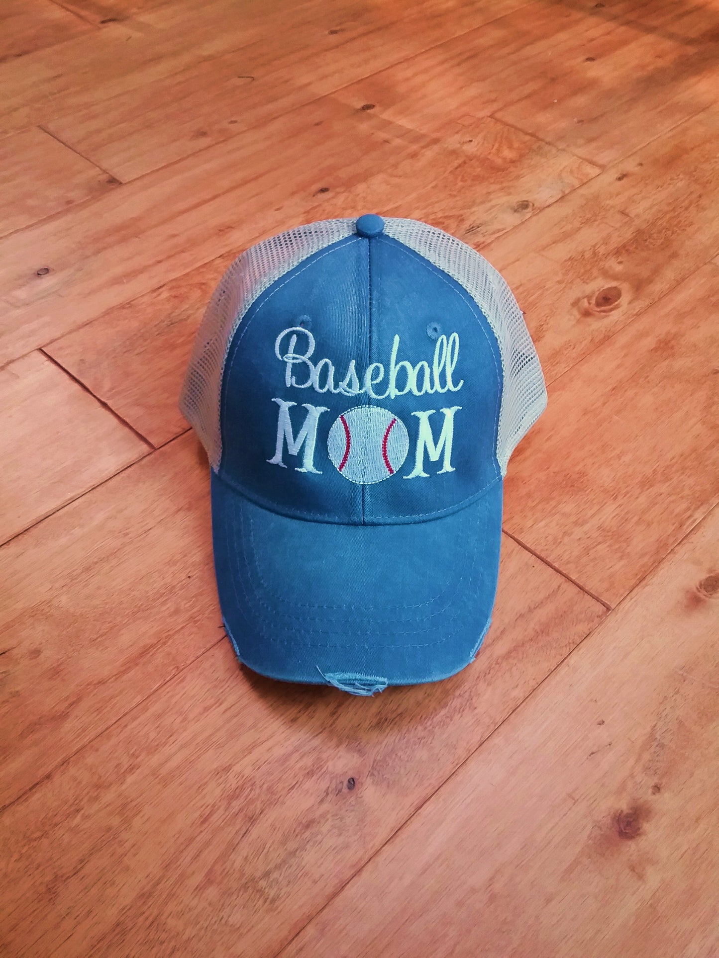 Baseball Mom Hat Custom Embroidered