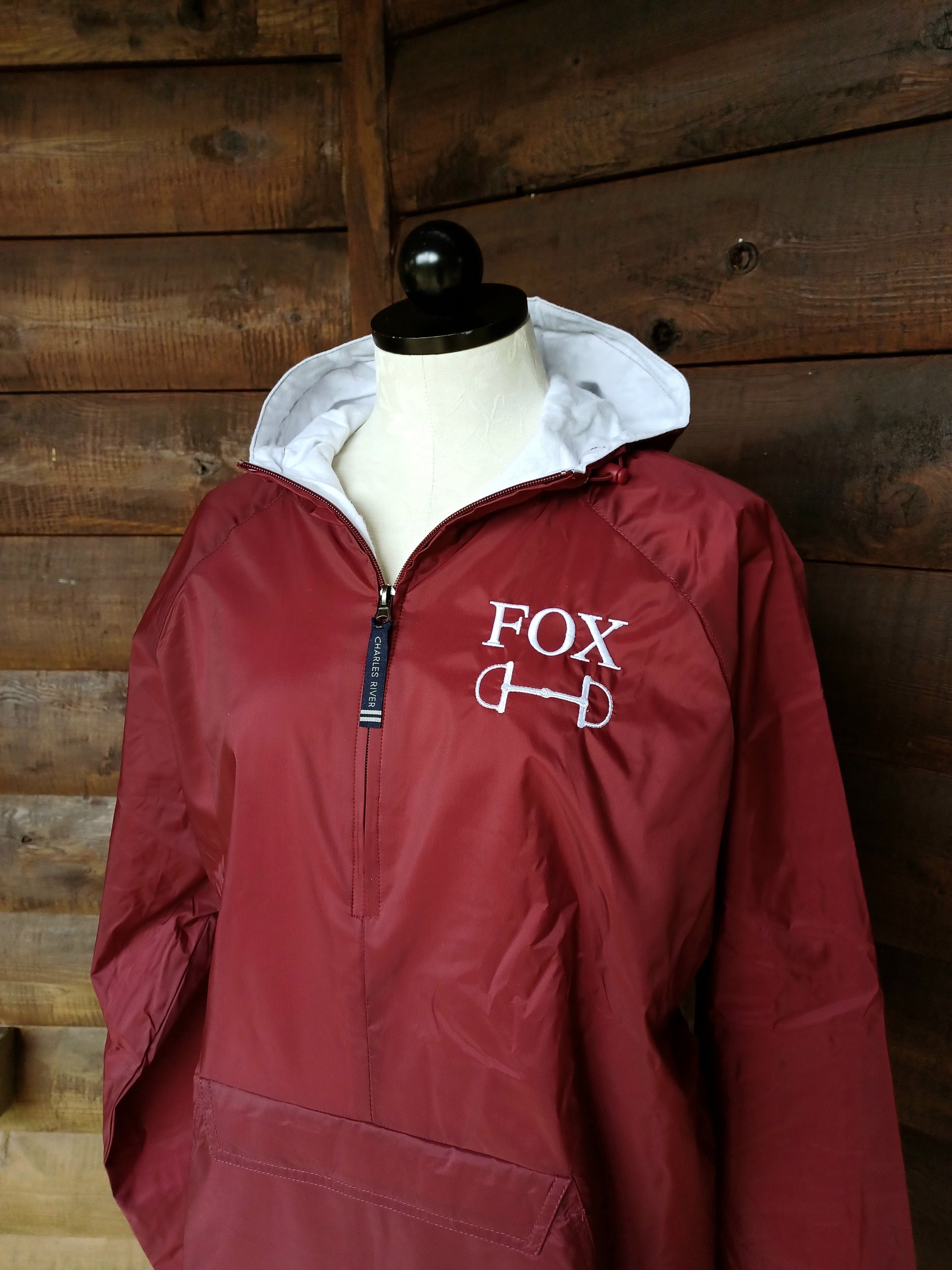 personalized horse jacket for horse back riding lessons