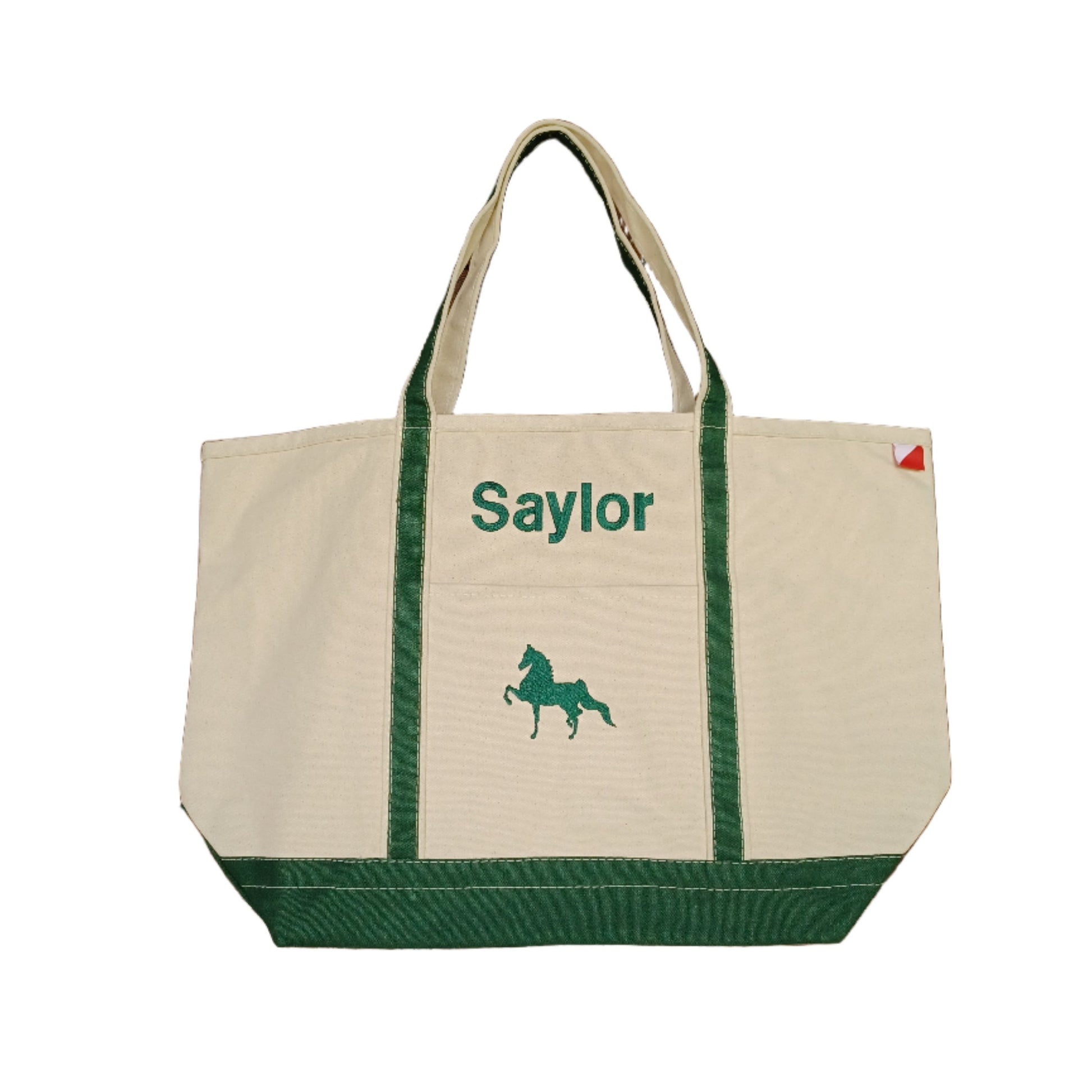 horse tote travel bag Horse Tote Bag, Riding Bag, Barn Bag with zipper top – Pretty Personal Gifts