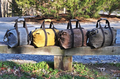 Waxed Canvas Voyager Travel Bag