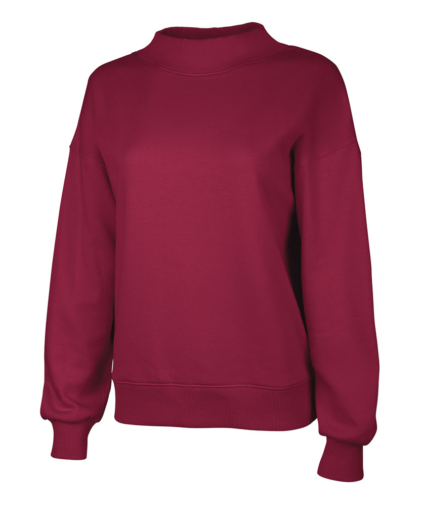 Personalized Mock Neck Sweatshirt