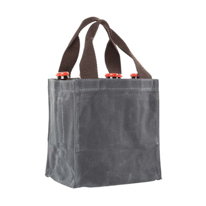 Waxed Canvas Beer Carrier
