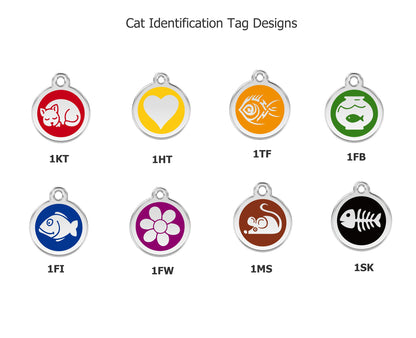 Cat ID Tag by Red Dingo