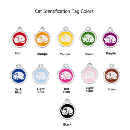 Cat ID Tag by Red Dingo