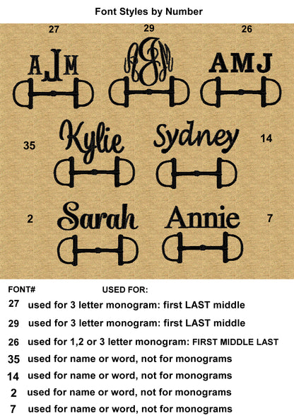 Corded Sweatshirt With Horse Bit Monogram