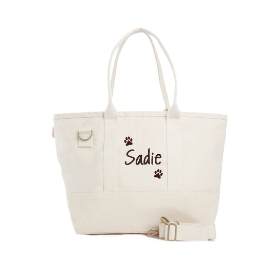 Personalized Dog Tote Bag