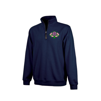 Pickleball Sweatshirt with embroidered monogram