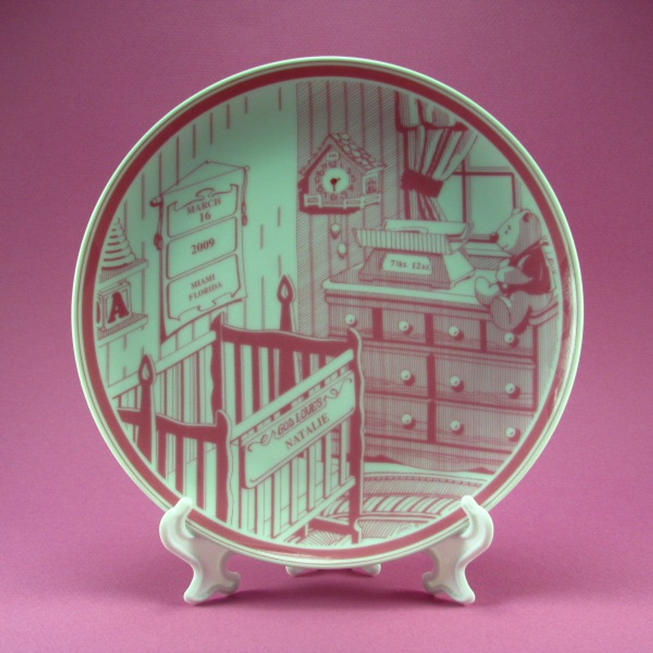 keepsake baby plate Pretty Personal Gifts
