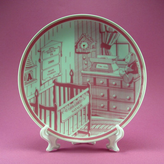 keepsake baby plate Pretty Personal Gifts