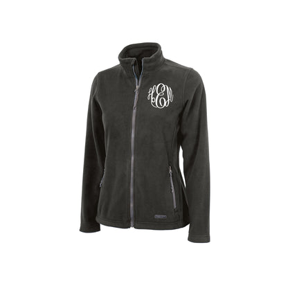 Ladies Fleece Personalized Jacket with Monogram