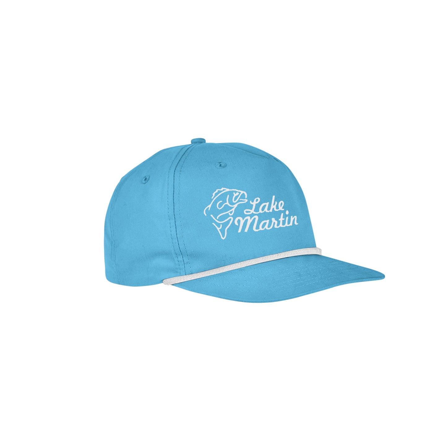 Custom Rope Hat with Fishing Logo