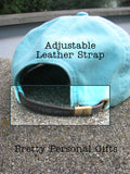 Custom Lake Fishing Hat Embroidered with any Lake Name