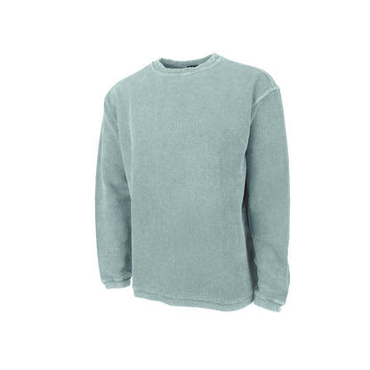 Corded Sweatshirt With Horse Bit Monogram