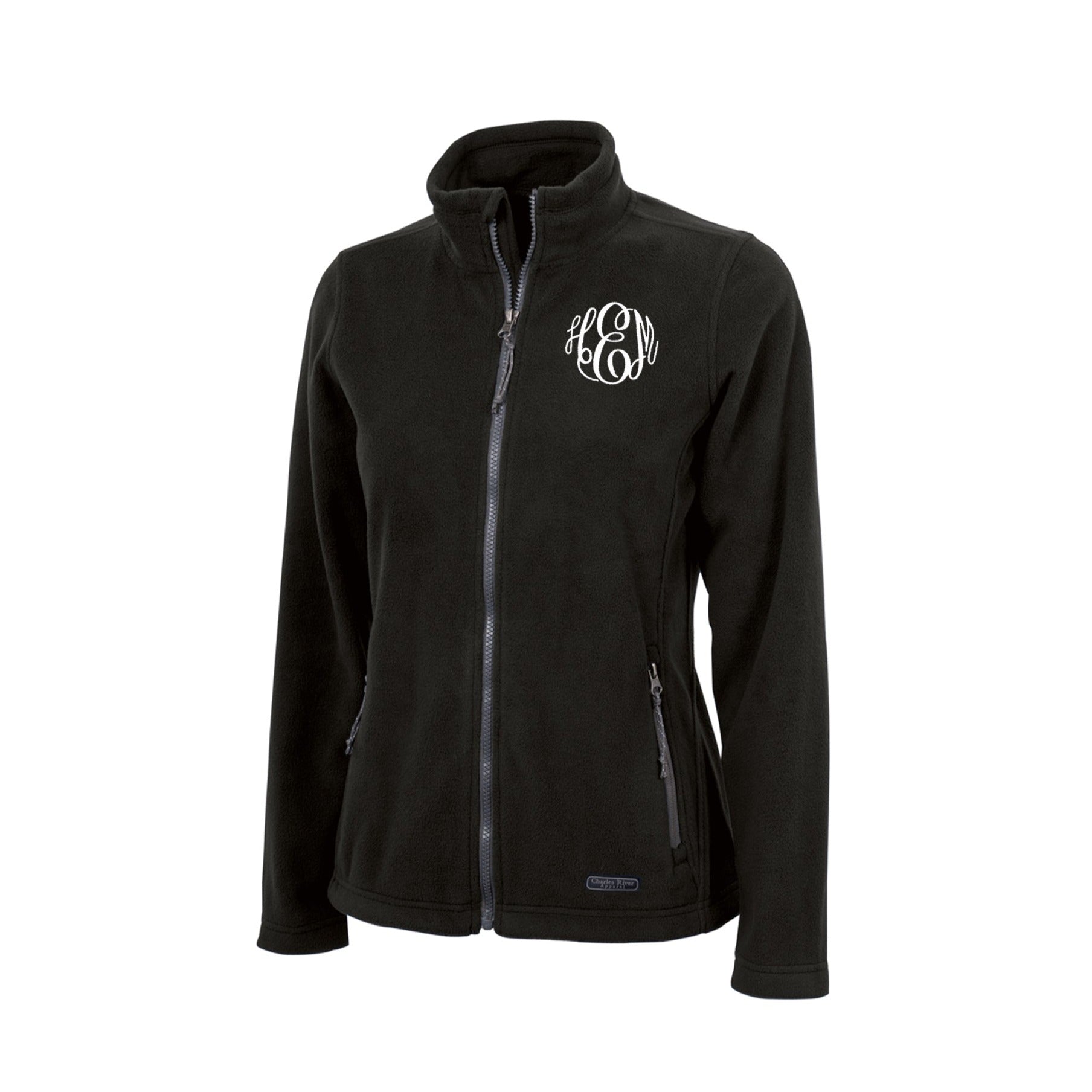 Ladies Fleece Monogrammed Jacket