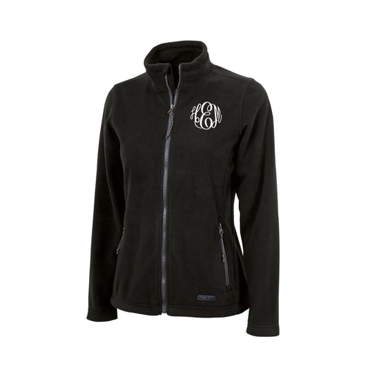 Ladies Fleece Monogrammed Jacket