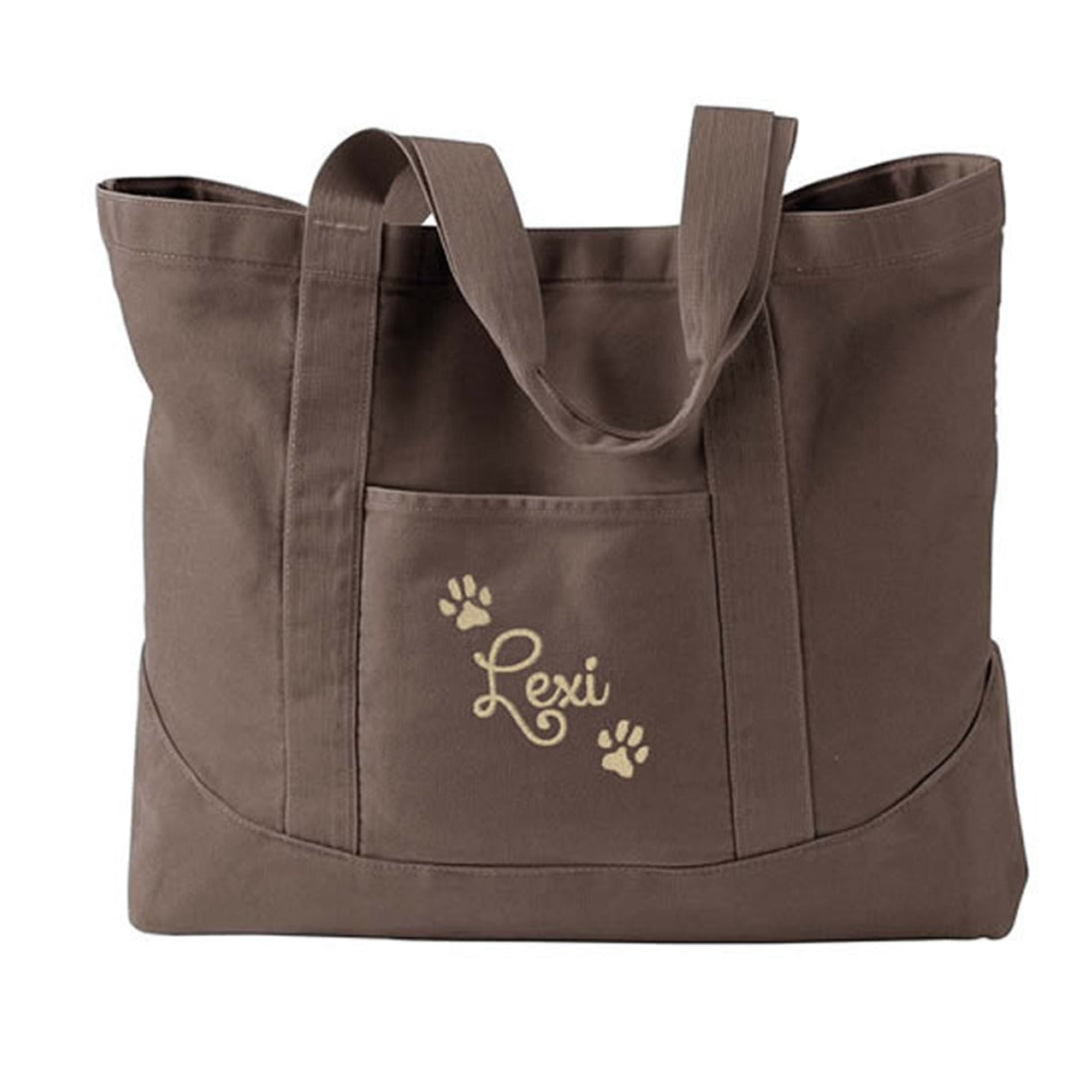 Dog Paw Tote Personalized