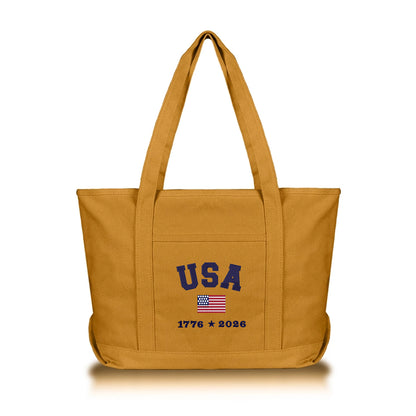 USA 250th Anniversary Commemorative Tote Bag
