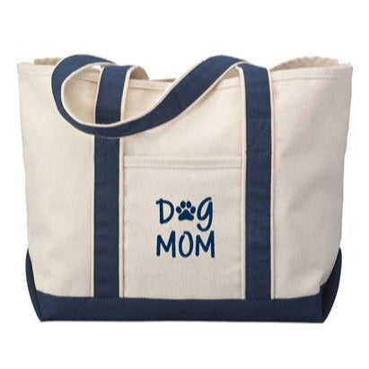 Dog Mom Tote Bag