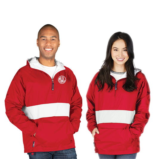 Unisex Windbreaker Charles River Apparel Classic Stripe Jacket